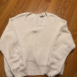 a new day Soft White V-Neck Sweater